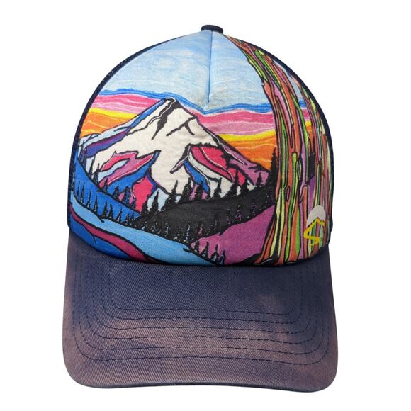 Sunday Afternoons Snapback Trucker Hat Multicolor One Size Adjustable Mesh Back - Picture 1 of 11
